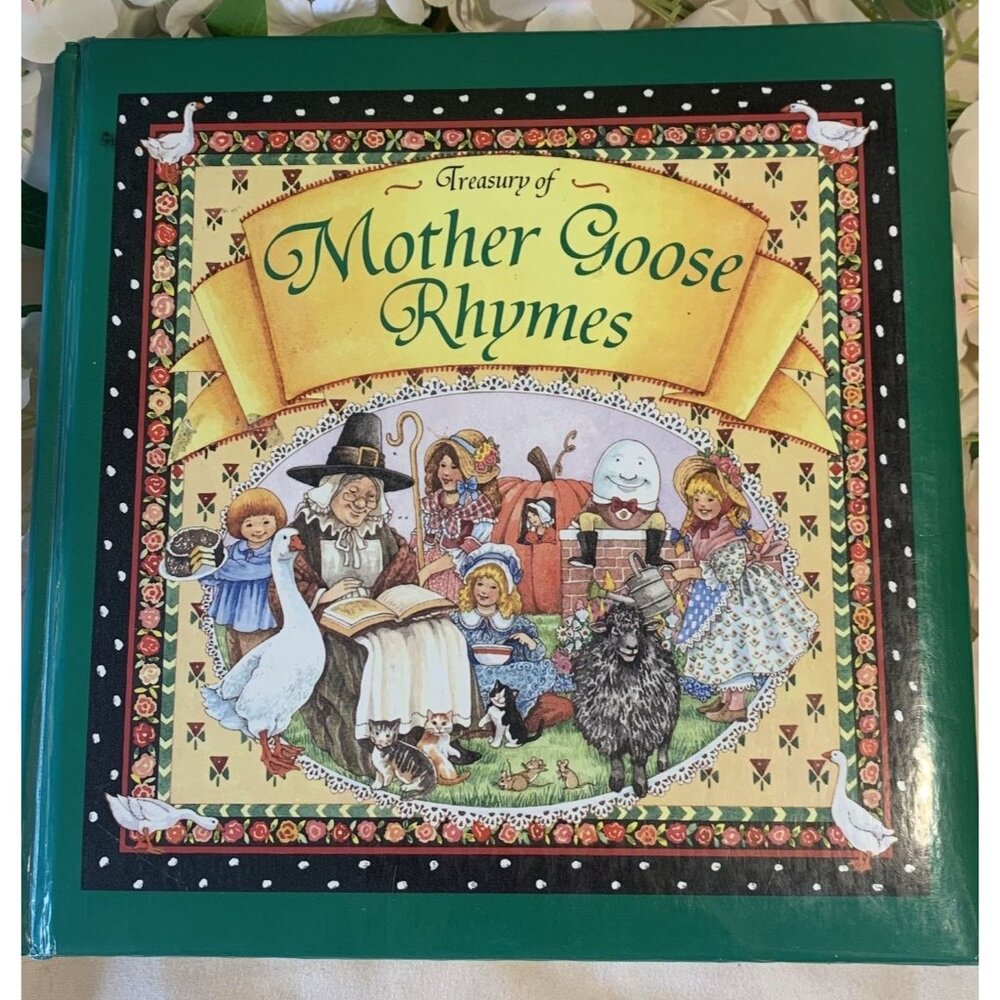 Treasury Of Mother Goose Rhymes Hardcover Book 1998 Publications International